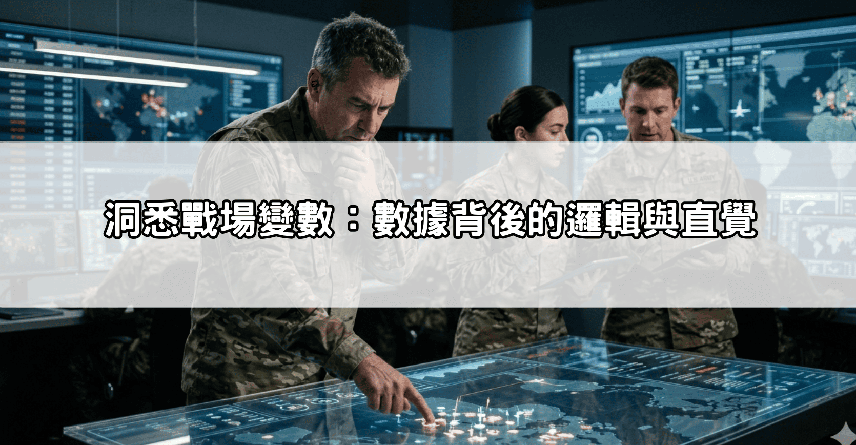 洞悉戰場變數:數據背後的邏輯與直覺